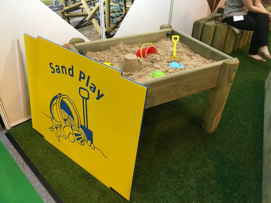 Sand Play wooden Sand pit