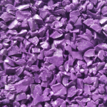 Purple Rubber Mulch colour