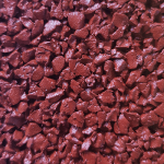 Red Rubber Mulch colour