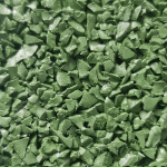 Reseda Green Rubber Mulch colour