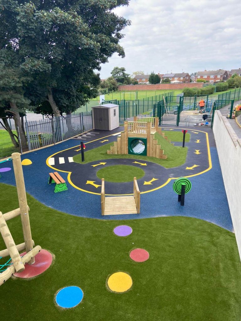 How does playtime help child development the school playground company