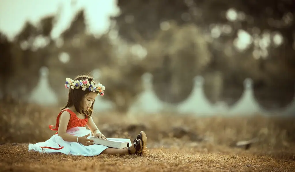 Child Taking a Break