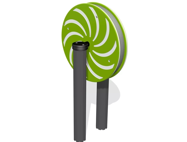 Musical play equipment lollipop rotating musical stand