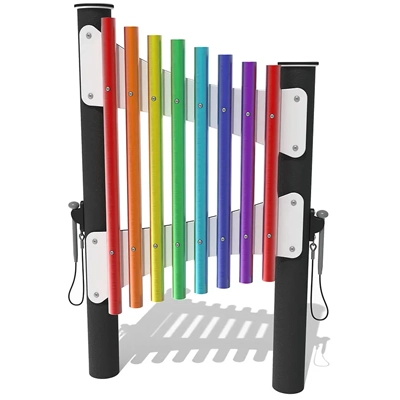 Eco-Music play equipment rainbow xylophone stand