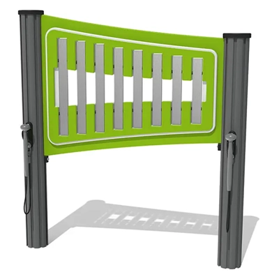 Musical play panel xylophone stand