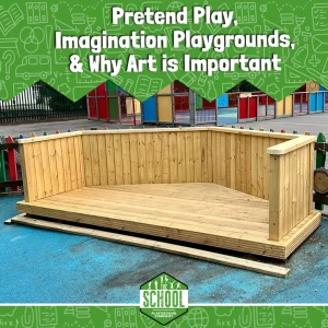 Read more about the article Pretend Play, Imagination Playgrounds & Why Art is Important