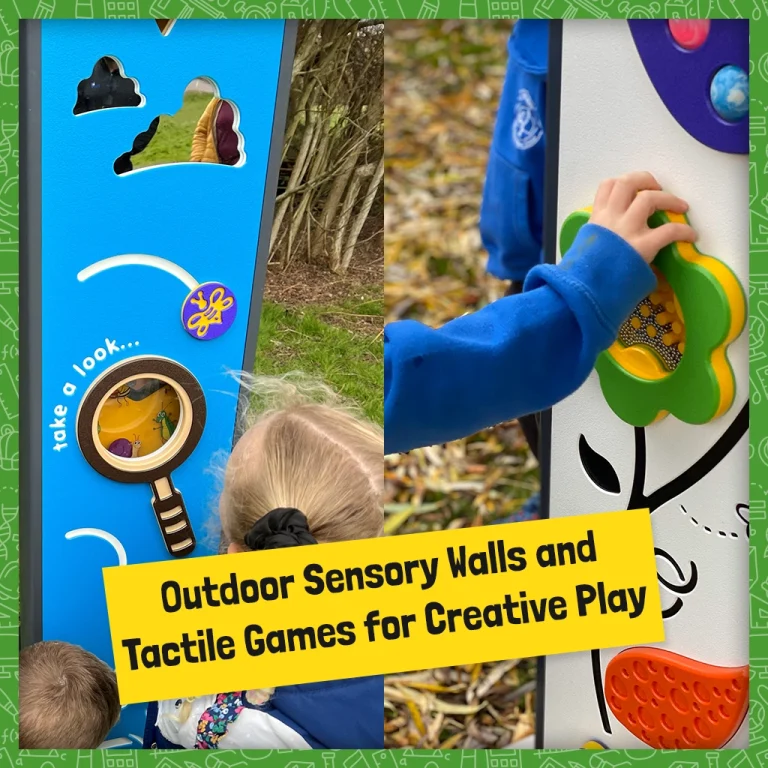 Read more about the article Outdoor Sensory Walls and Tactile Games for Creative Play