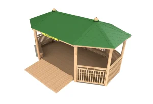 3-x-6m-Felt-Roof-Extended-Hex-with-Seats-Infills-Floor-and-Ramp-01