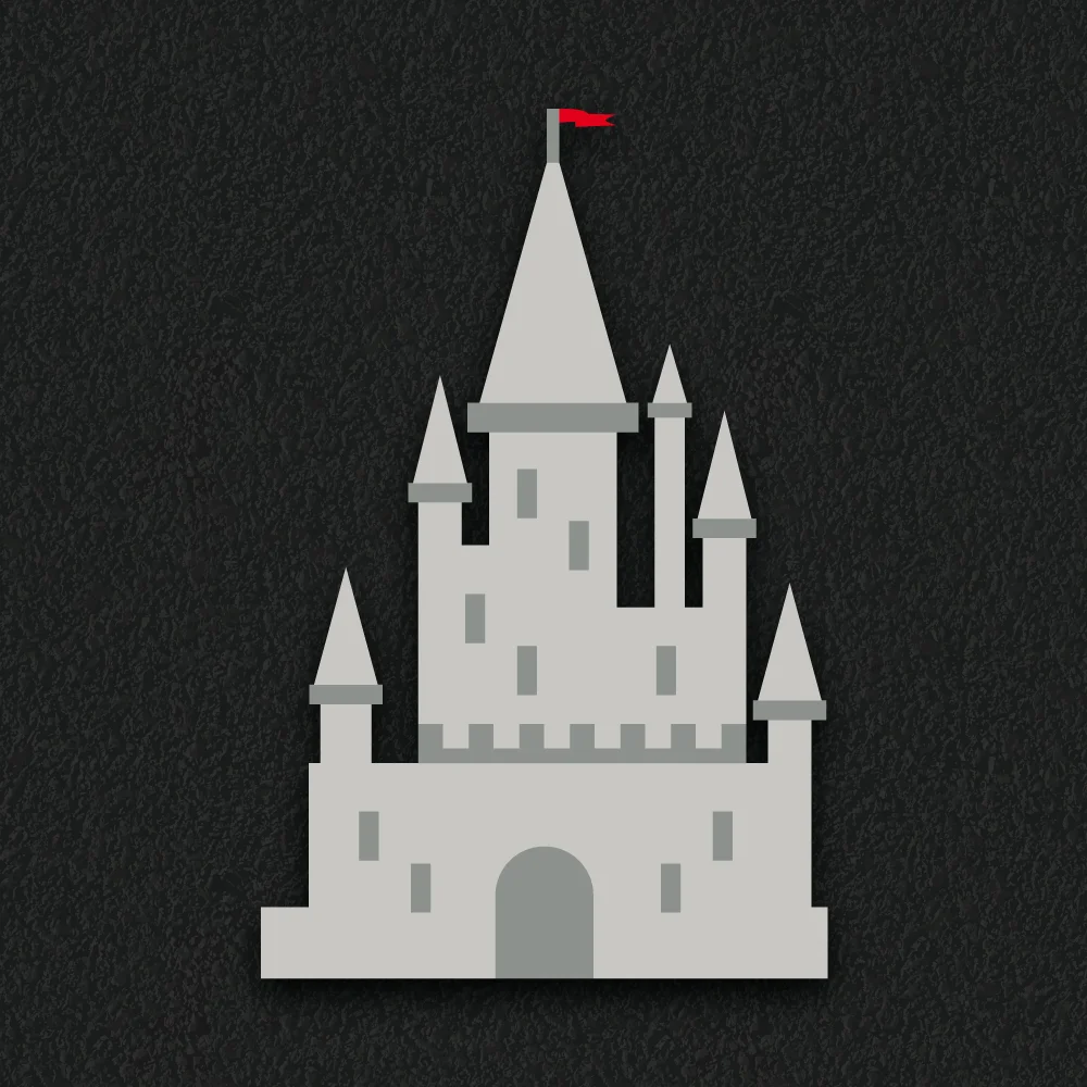 Castle playground markings