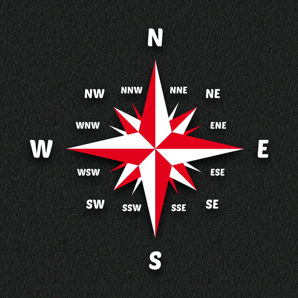 Playground Markings | Educational | 16 Point Compass 16 Point Compass playground markings for schools