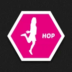 Hop zone playground marking