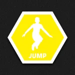 Jump zone playground marking