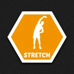 Stretch zone playground marking