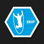 Skip zone playground marking