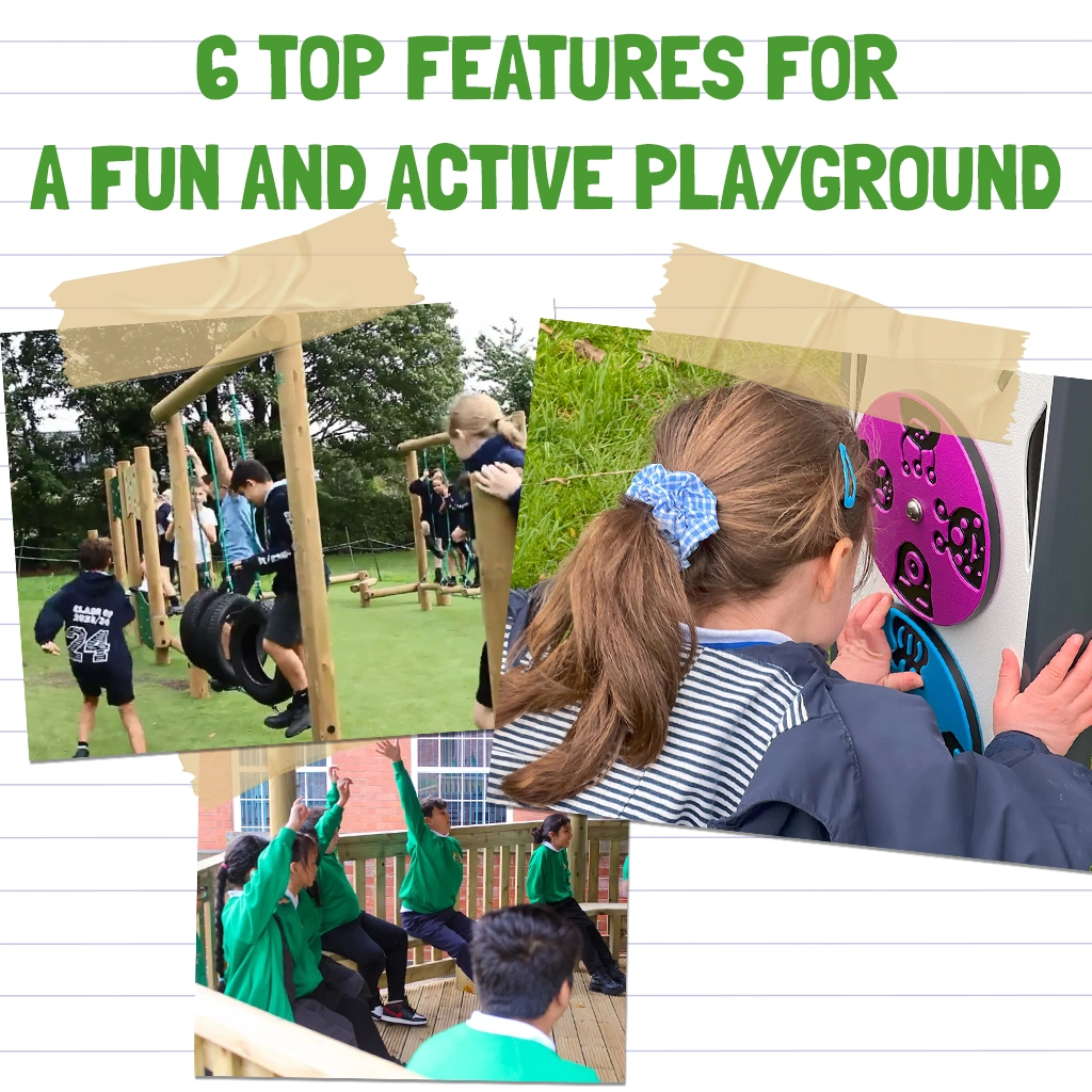 6 Top Features for Fun and Active Playgrounds - The School Playground ...