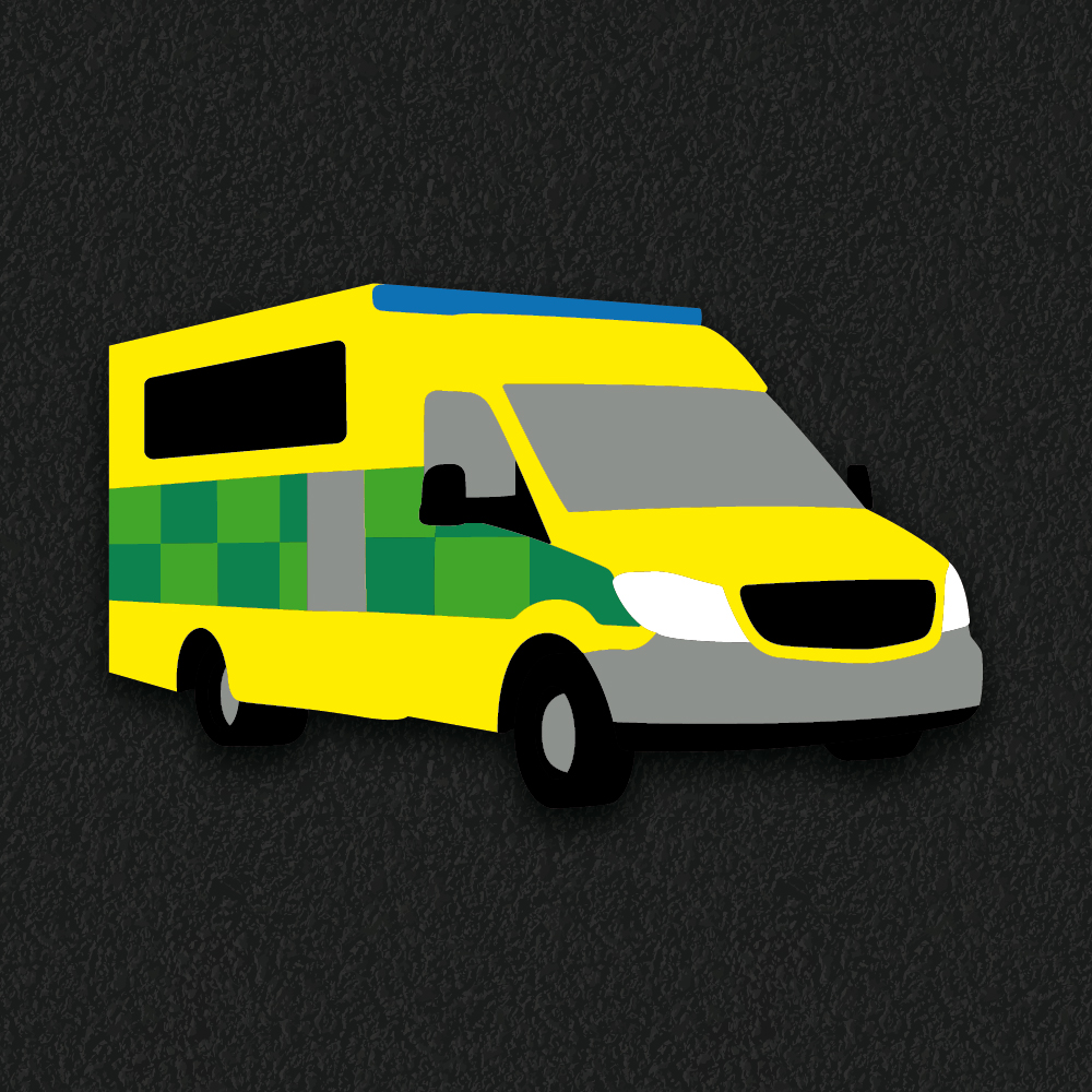 Playground Markings | Roadways | Ambulance Roadway Markings ambulance design