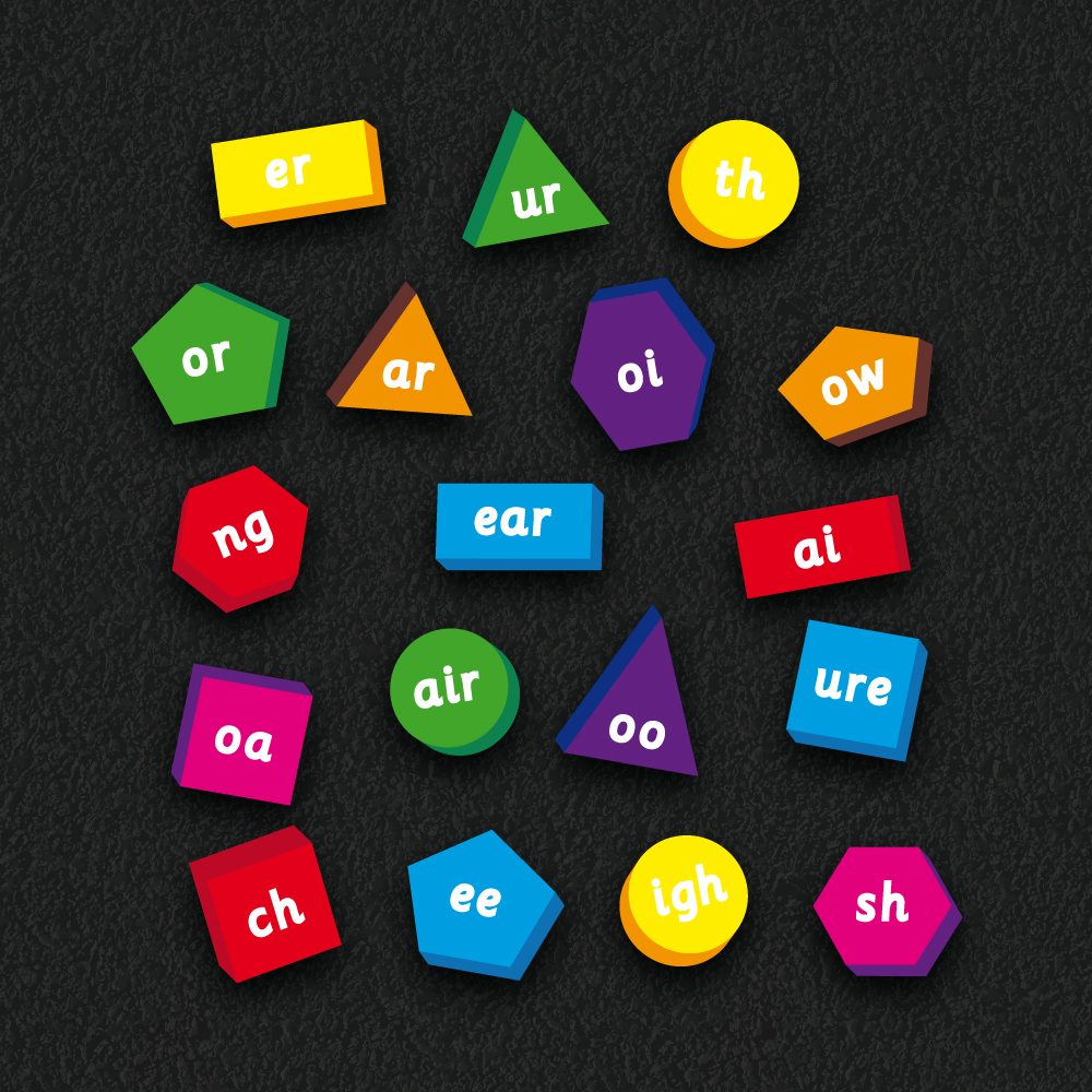 3D Games Markings phonic shapes educational markings