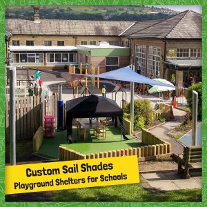 Read more about the article Custom Sail Shades – Playground Shelters for Schools