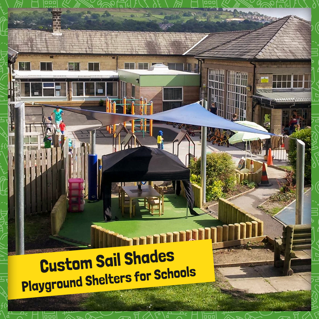 Custom Sail Shades – Playground Shelters For Schools - The School 