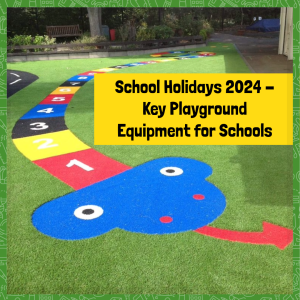 Read more about the article School Holidays 2024 –  Key Playground Equipment for Schools