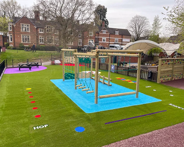 Forest Trail Frame installed at School