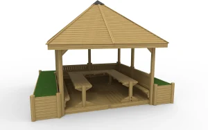 Wooden Gazebo for Schools