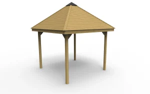 Wooden Square Gazebos for Schools