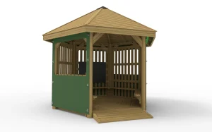 Large Hexagonal School Gazebo