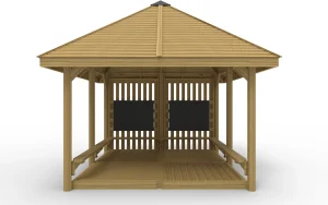 Wooden Gazebo for Schools