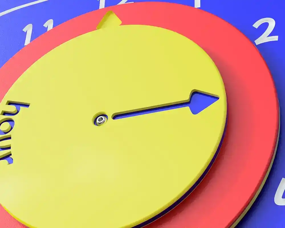 Play Panels - Educational - Learning Clock - Close