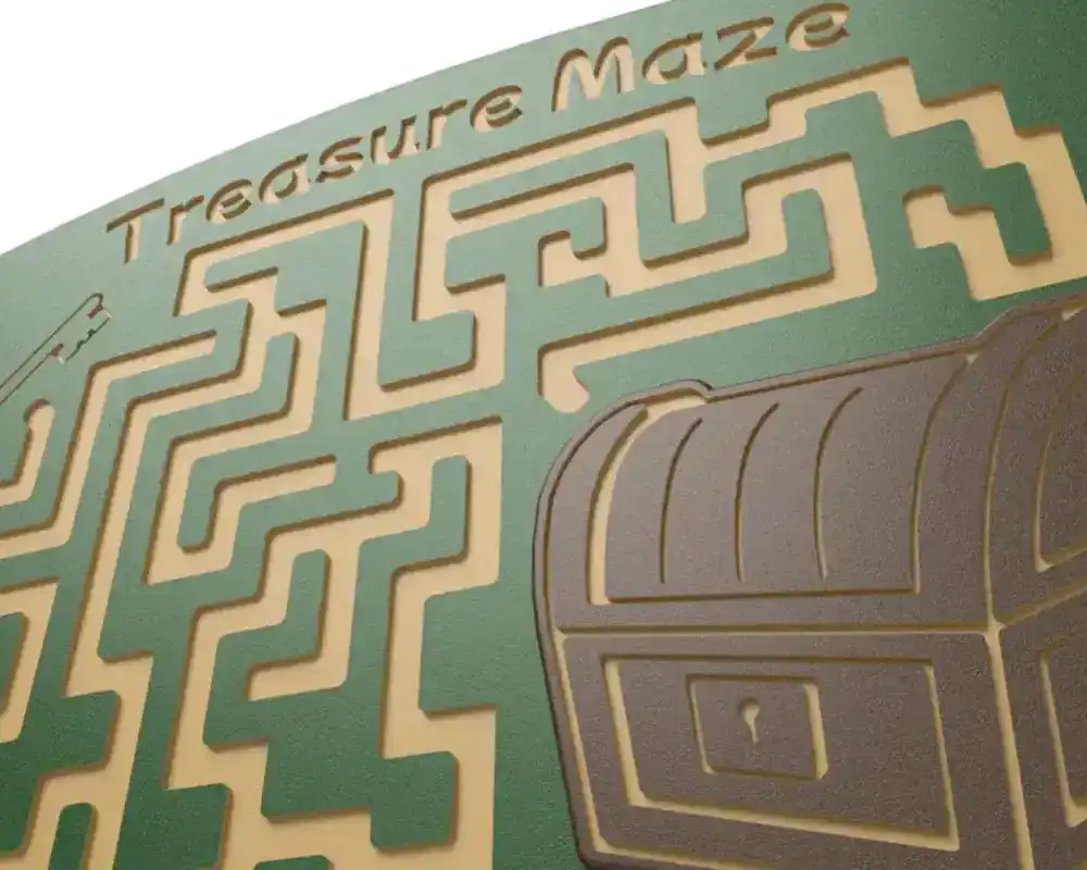 Play Panels - Fun & Games - Treasure Maze - Close