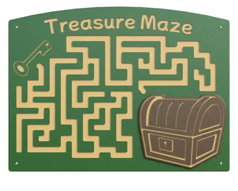 Play Panels - Fun & Games - Treasure Maze - Straight