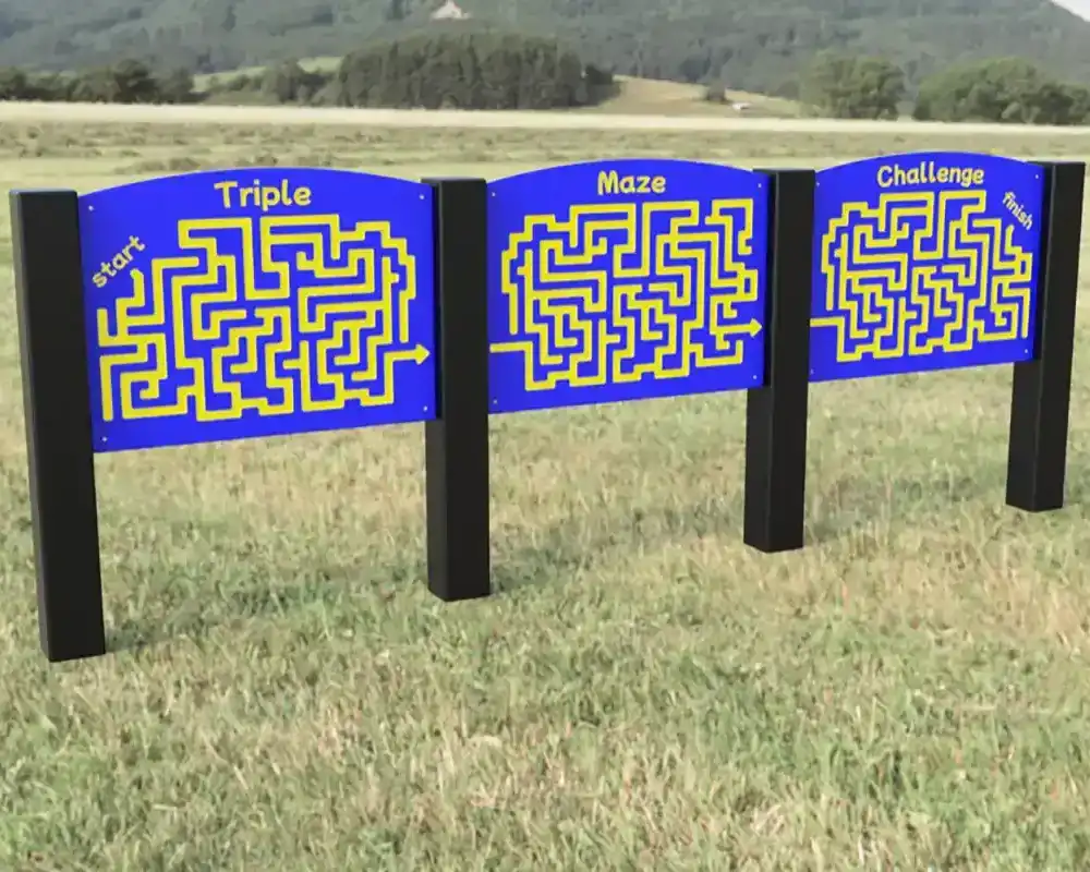Play Panels - Fun & Games - Triple Maze - Far