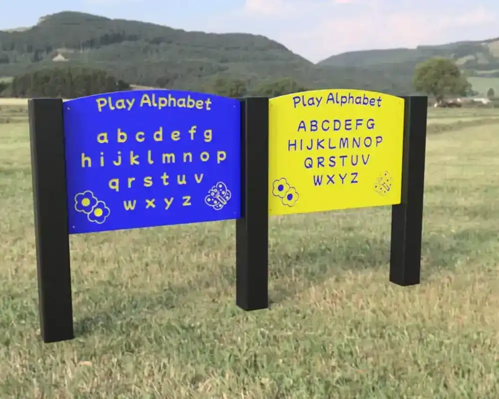 Play Panels - Letters and Words - Alphabet Low -and High