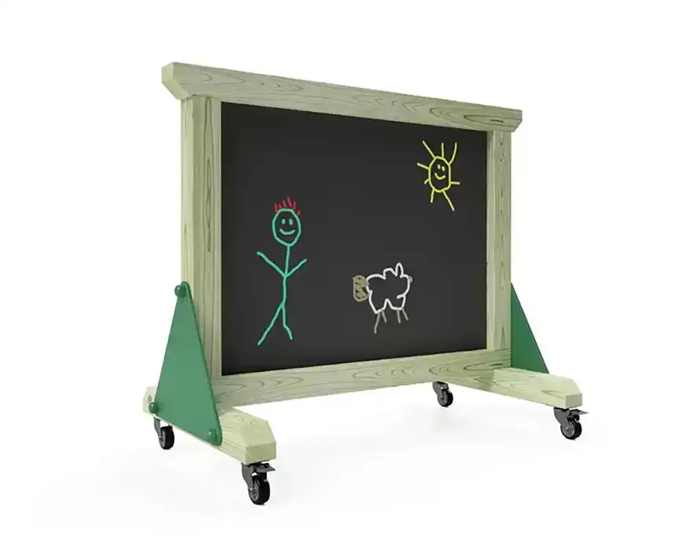 Play Panels - Mark Making Panels - Chalk Board - Wheel Mounted