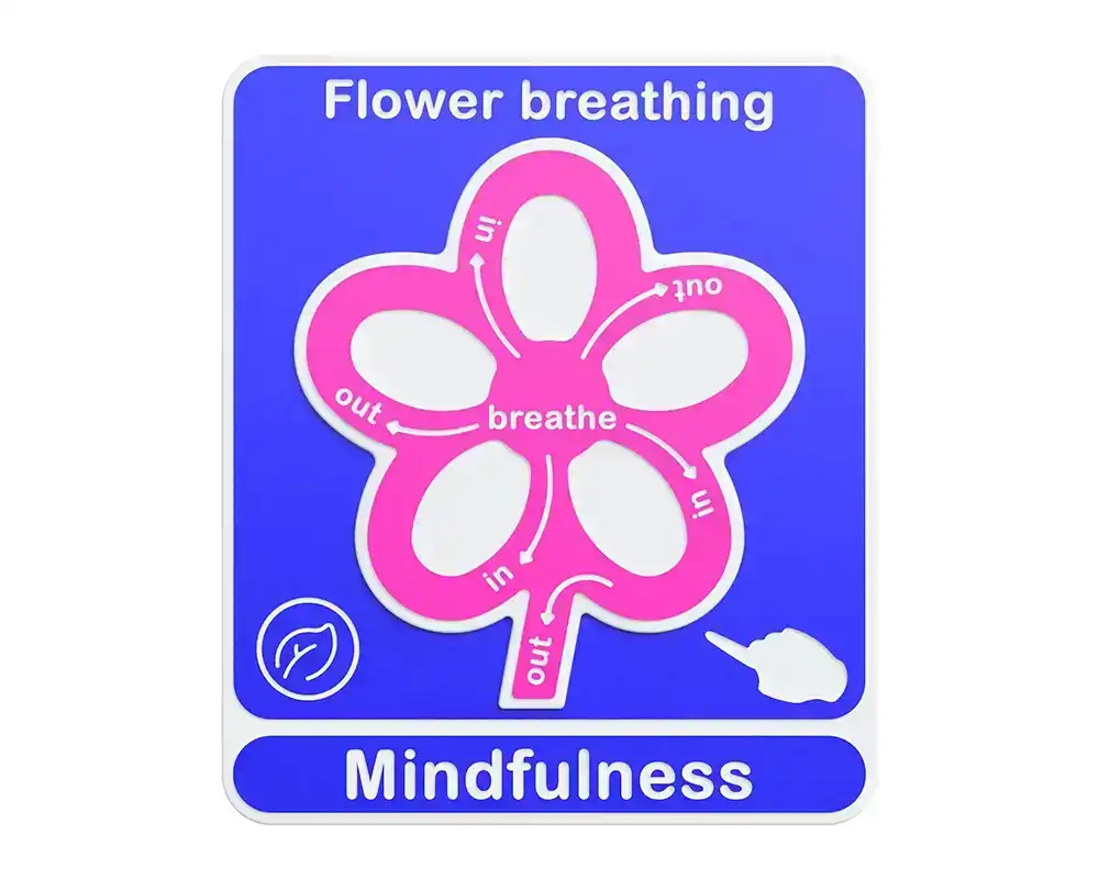 Play Panels - Mindfulness - Flower Breathing - Straight