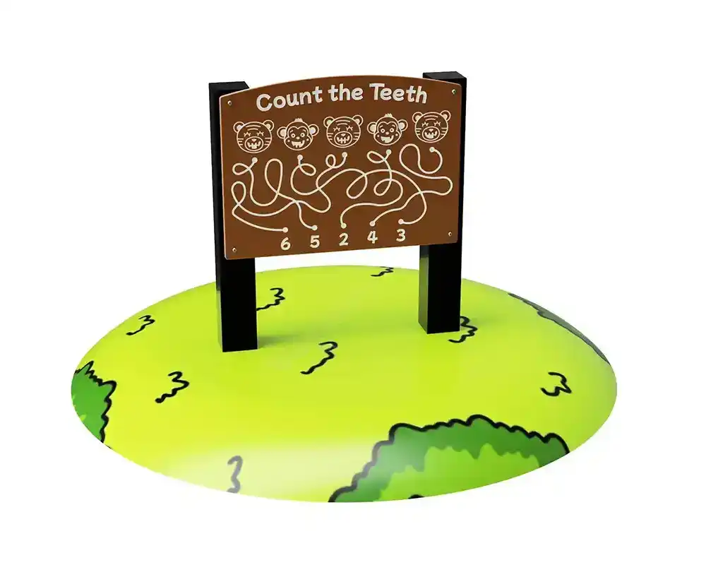 Play Panels - Numbers & Sums - Count the Teeth - Far