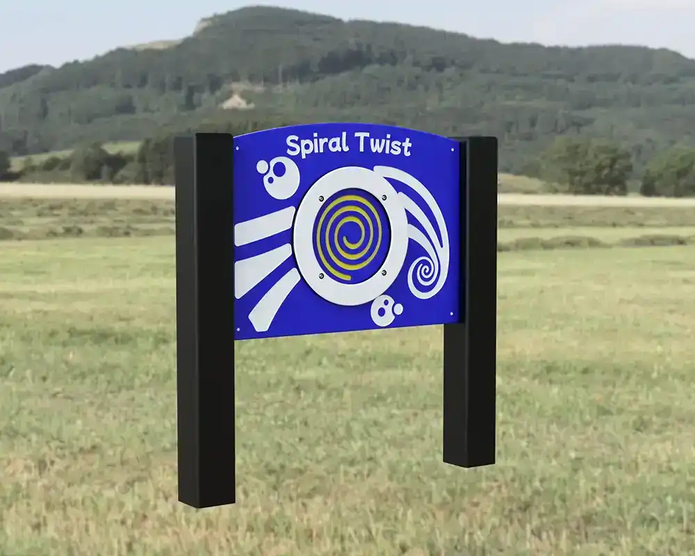 Play Panels - Sensory - Spiral Twist - Far