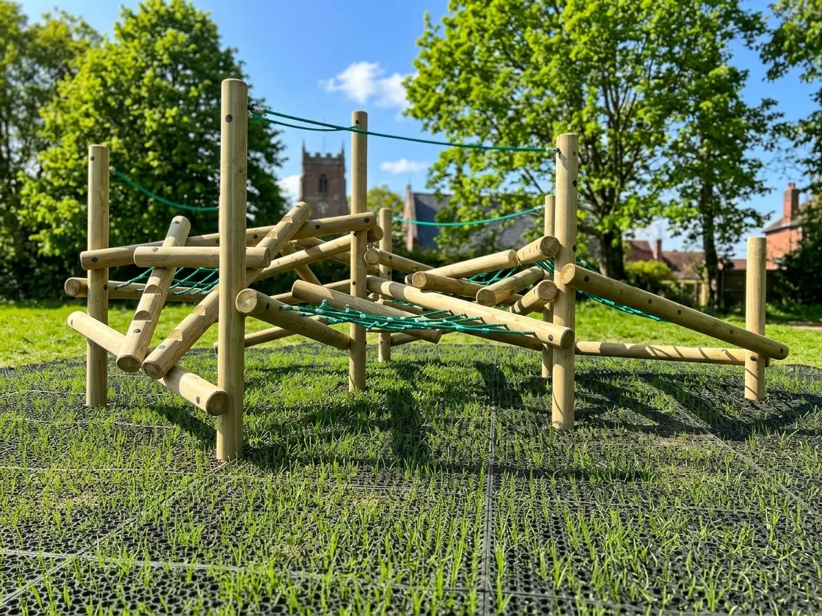 agility sticks wooden active play equipment