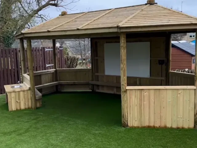 Outdoor Classroom - Whiteboard and Sink