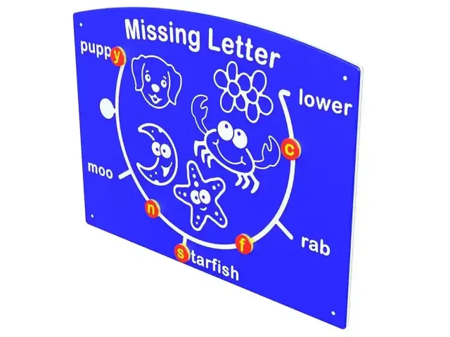 Missing Letter Panel