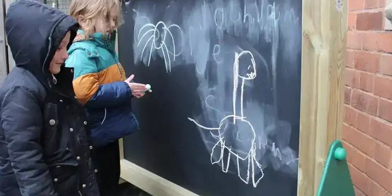 Freestanding Chalkboard