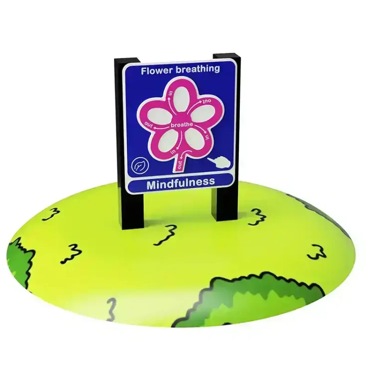Play Panels – Mindfulness – Flower Breathing – Far Play Panels - Mindfulness - Flower Breathing - Far