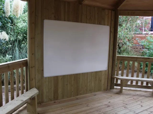 Gazebo - Whiteboard in Outdoor Classroom
