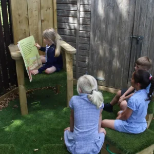 Storytelling area in Enstone, Oxfordshrie