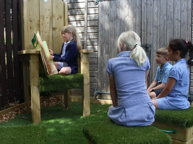 Storytelling area in Enstone, Oxfordshrie