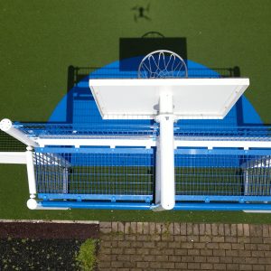 MUGA net at Nene Valley Primary School, Peterborough