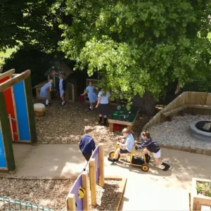 Endstone School learning and play area