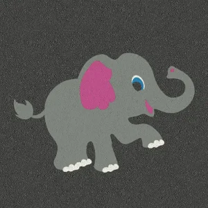 Elephant play marking design