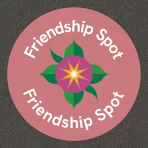 Friendship Spot Play Marking with Flower design